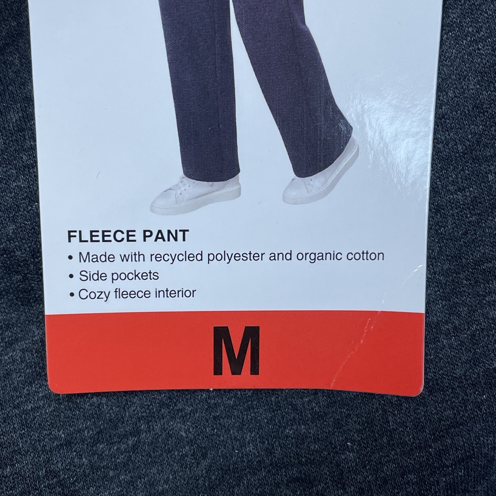 Mondetta Women's M Fleece Pants Black H1138 - Picture 3 of 6